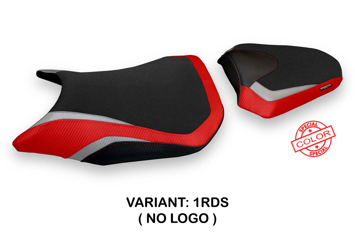 Honda CB500F 2016-2023 Seat Cover Tappezzeria Italia TPZ in Red and Silver