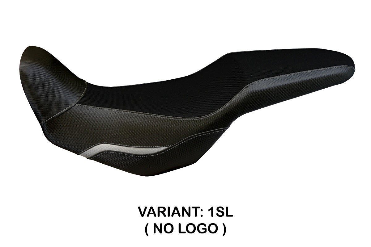 Honda CB500X 2012-2023 Seat Cover Tappezzeria Italia TPZ in Silver and Black