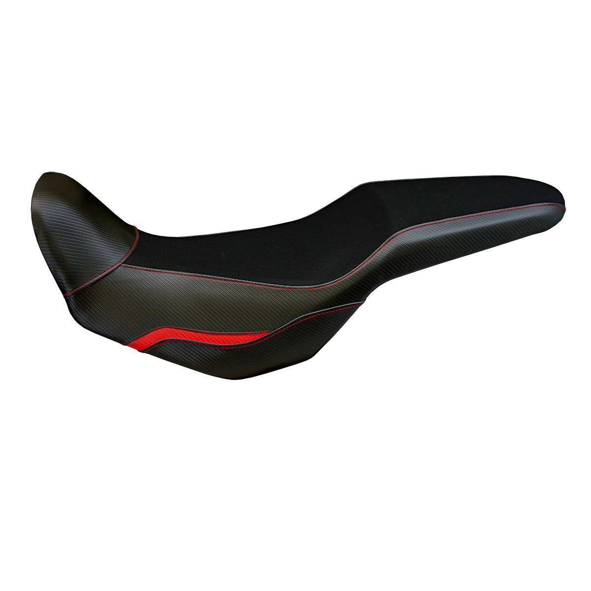 Funda de asiento para Honda CB500X 2012-2023 Tappezzeria Italia TPZ en rojo y negro