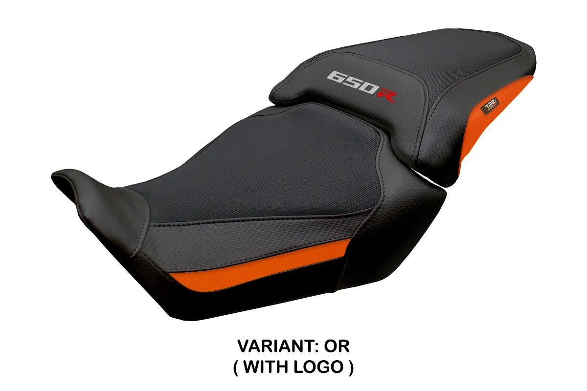 Honda CB650R 2024-2026 Seat Cover TPZ Italia Orange Black
