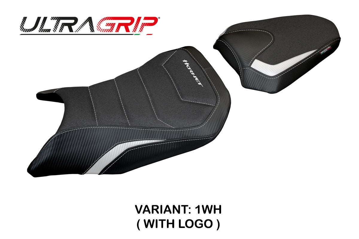 Honda CB 750 Hornet 2023-2025 Seat Cover Tappezzeria Italia TPZ Ultragrip White Black