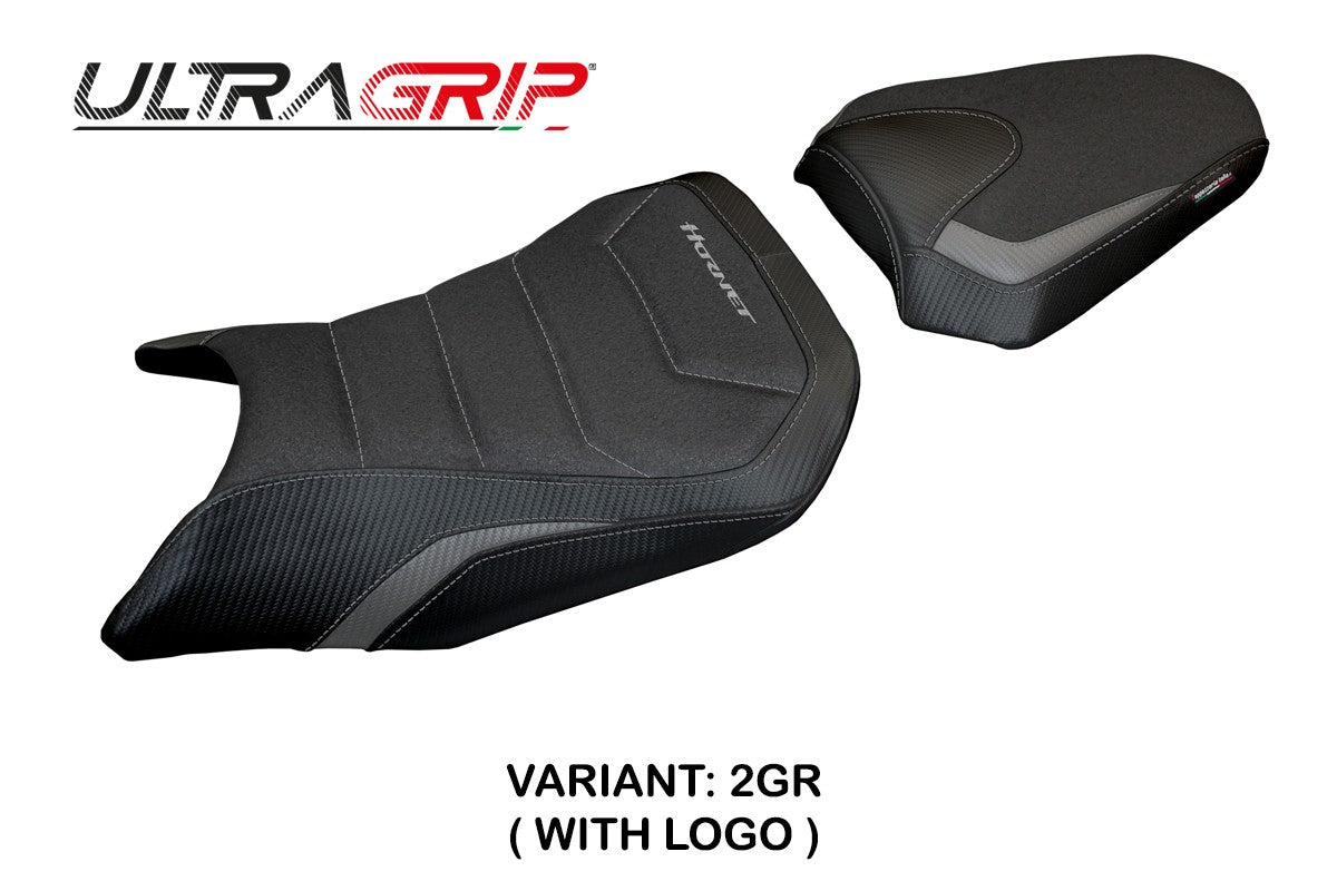 Honda CB 750 Hornet 2023-2025 Seat Cover Tappezzeria Italia TPZ Ultragrip Grey Black