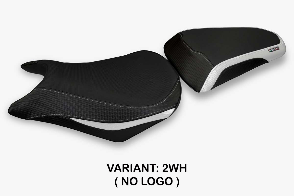 Honda CBR500R 2012-2016 Seat Cover Tappezzeria Italia TPZ in White and Black