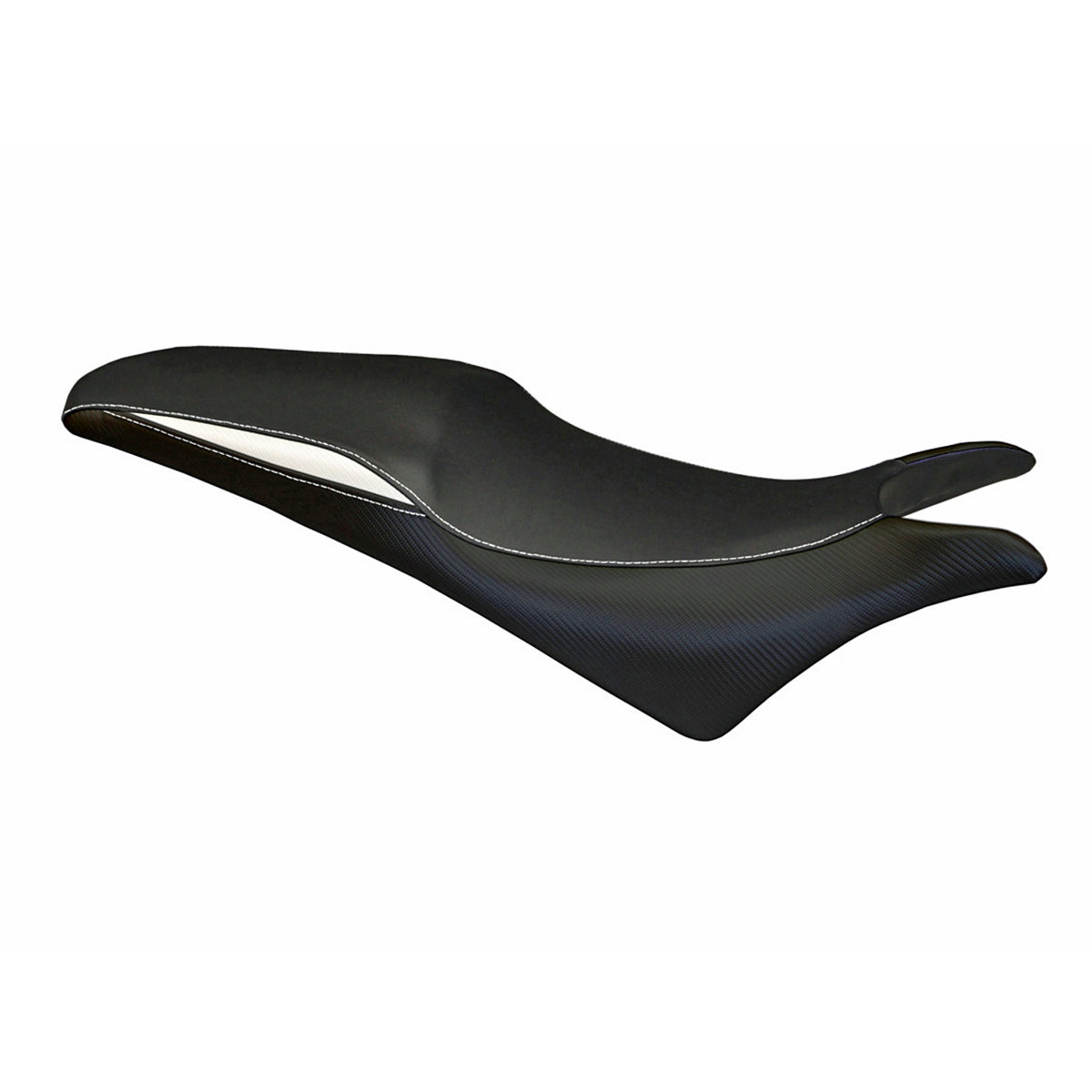 Funda de asiento para Honda CBR600F 2011-2013 Tappezzeria Italia TPZ en blanco y negro