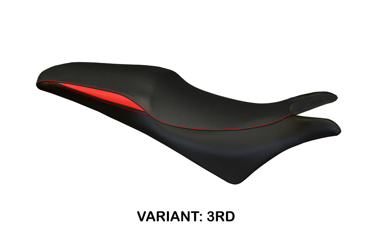 Funda de asiento para Honda CBR600F 2011-2013 Tappezzeria Italia TPZ en rojo y negro