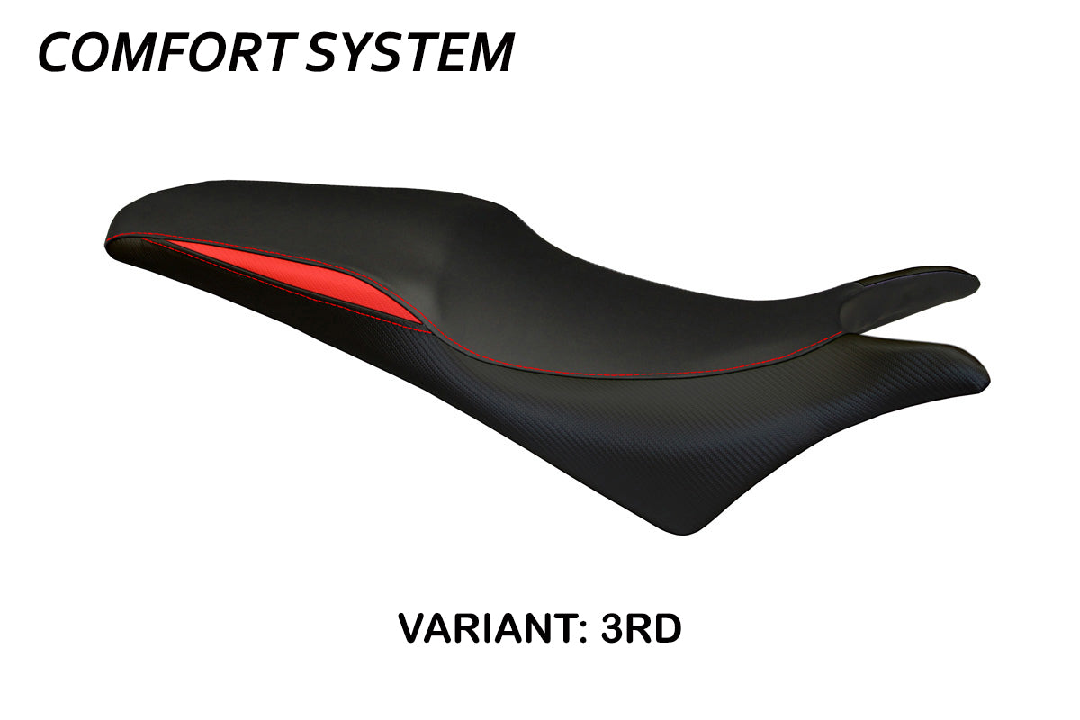 Honda CBR600F 2011-2013 Seat Cover Tappezzeria Italia TPZ Comfort in Red and Black