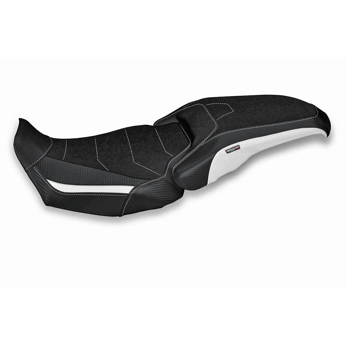 Funda de asiento Honda CBR650R 2019-2023 Tappezzeria Italia TPZ Comfort en blanco