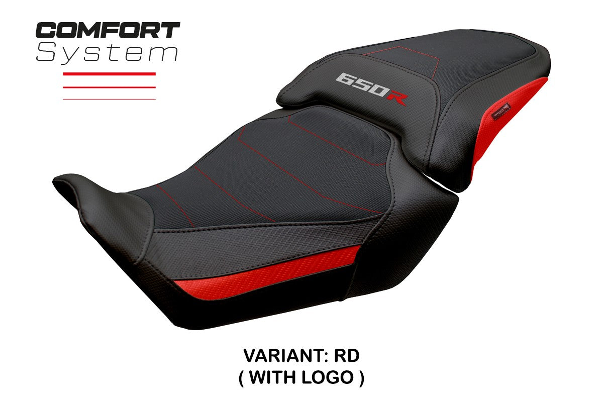 Honda CBR650R 2024-2025 Seat Cover Tappezzeria Italia TPZ Comfort Red Black