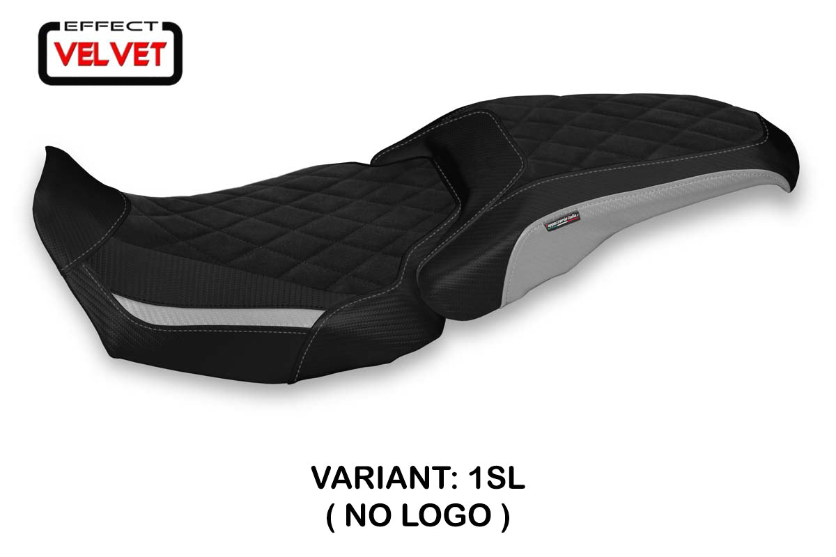 Honda CBR650R 2019-2023 Seat Cover Tappezzeria Italia TPZ in Silver and Diamond