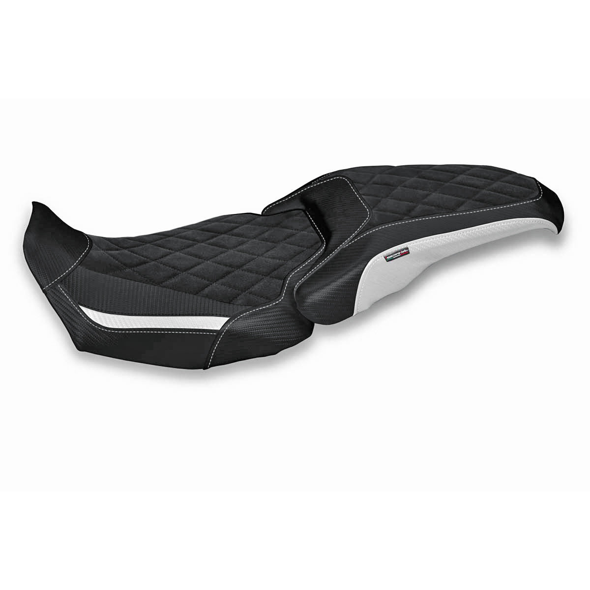 Funda de asiento Honda CBR650R 2019-2023 Tappezzeria Italia TPZ en diamante blanco