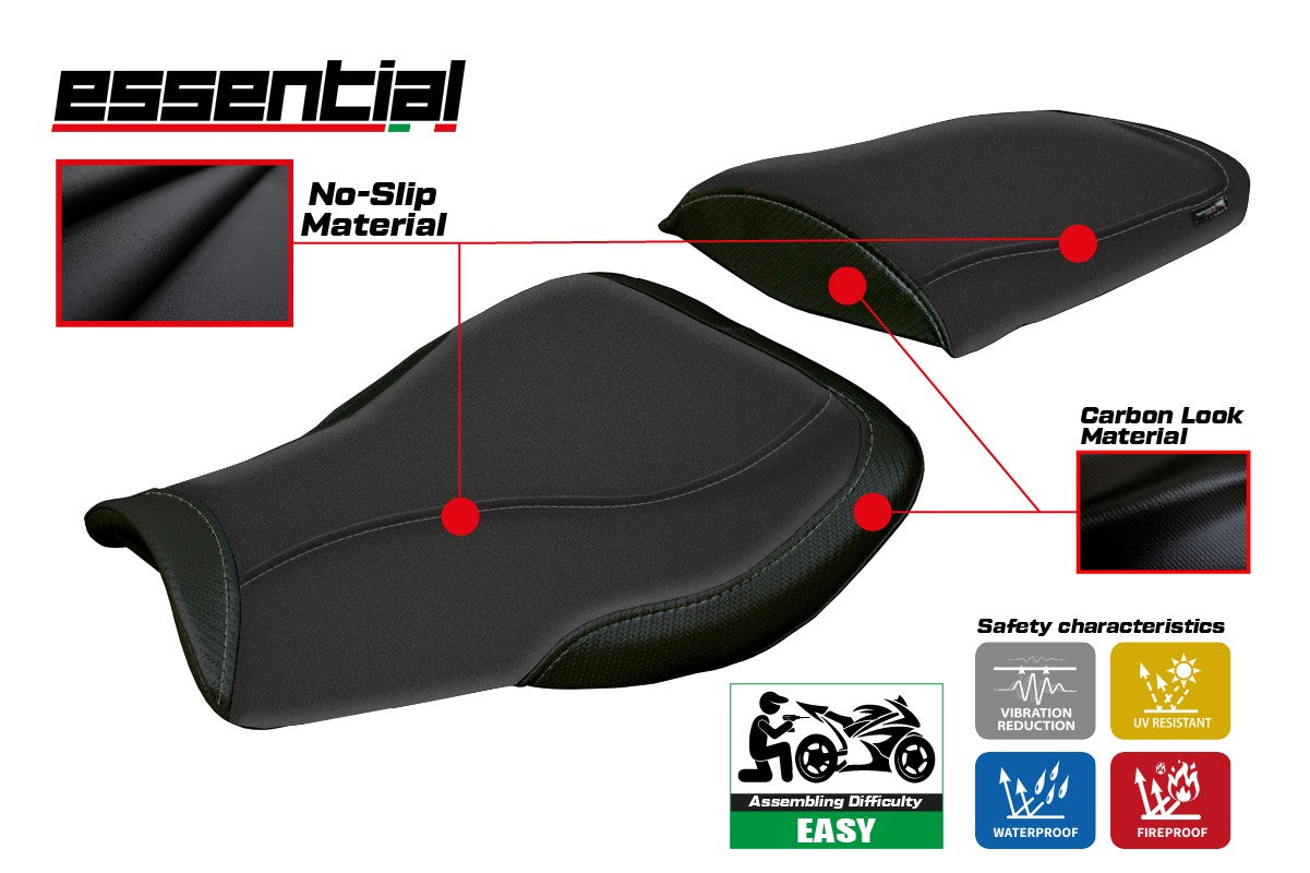 Honda CBR600RR 2007-2025 Seat Cover TPZ Italia Essential Black