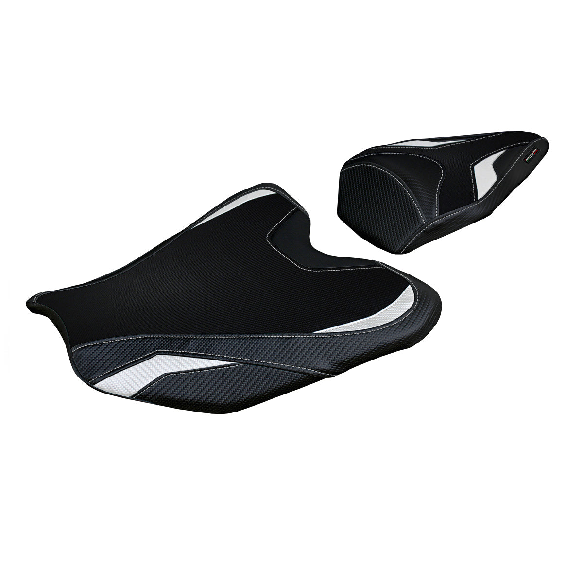 Honda CBR1000RR-R Fireblade 2020-2025 Seat Cover Tappezzeria Italia TPZ in White and Black