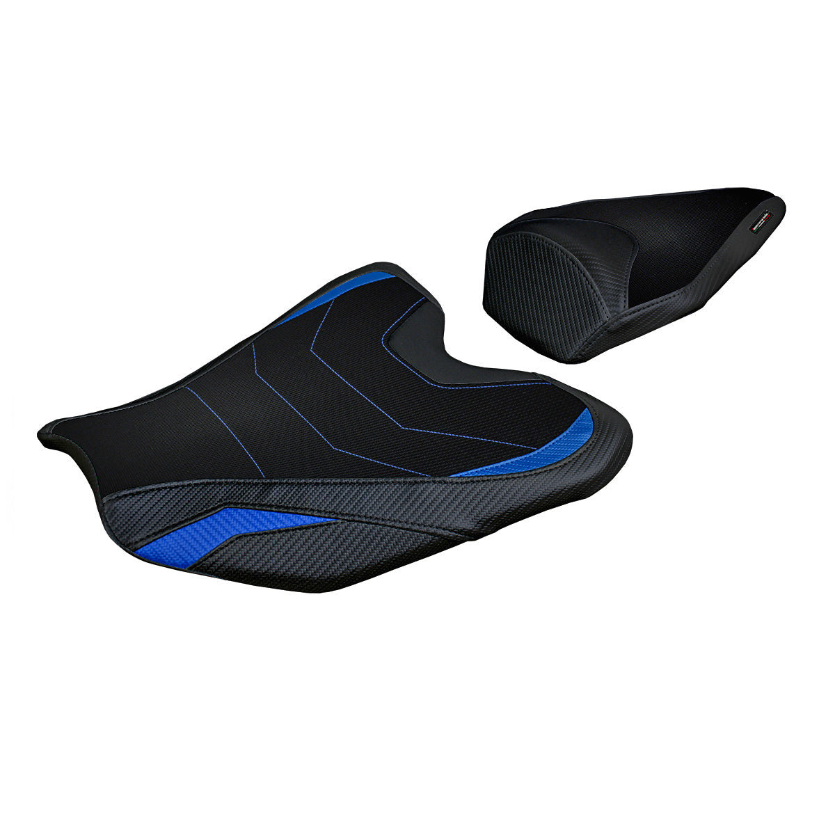 Funda de asiento Honda CBR1000RR-R Fireblade 2020-2025 Tappezzeria Italia TPZ Ultragrip en azul