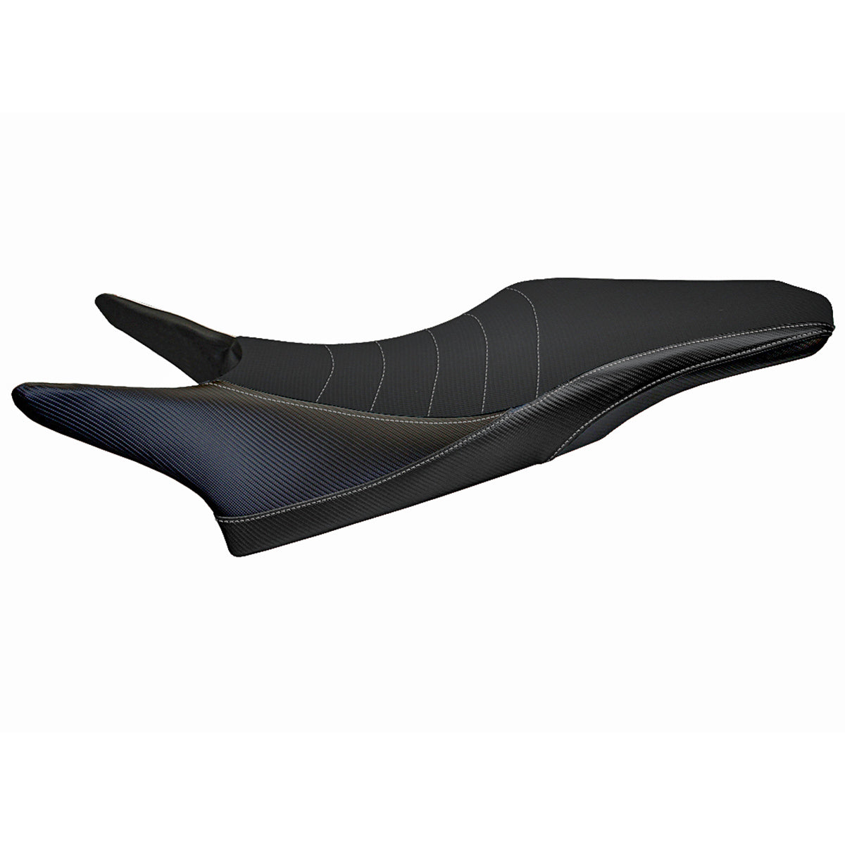 Funda de asiento Tappezzeria Italia TPZ Comfort para Honda Crossrunner 800 VFR800X 2010-2015 en negro
