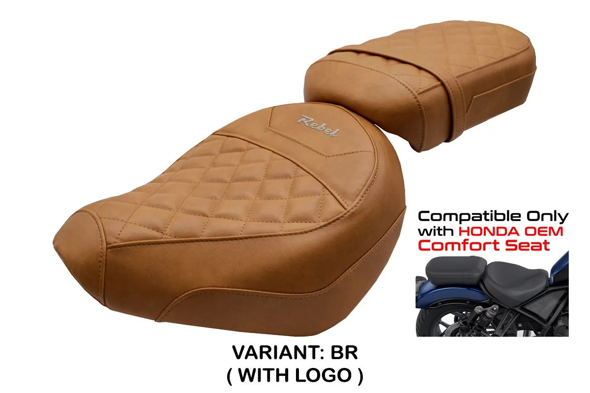 Honda CMX1100 Rebel 2022-2026 Seat Cover TPZ Italia Brown