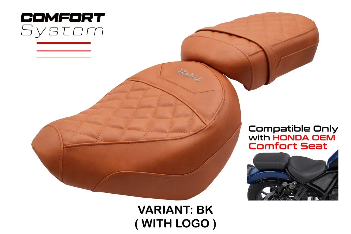 Honda CMX1100 Rebel 2022-2026 Seat Cover TPZ Italia Comfort Brick
