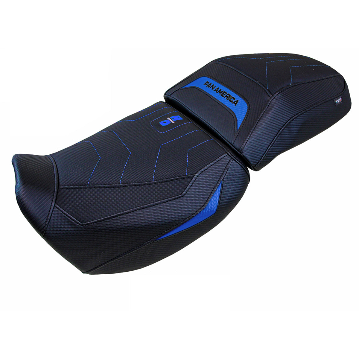 Funda de asiento Harley Davidson Pan America 2021-2025 Tappezzeria Italia TPZ Comfort en azul