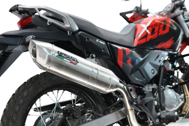 Hero Xpulse 200 4V 2025-2026 Exhaust GPR Full System Furore-X Inox
