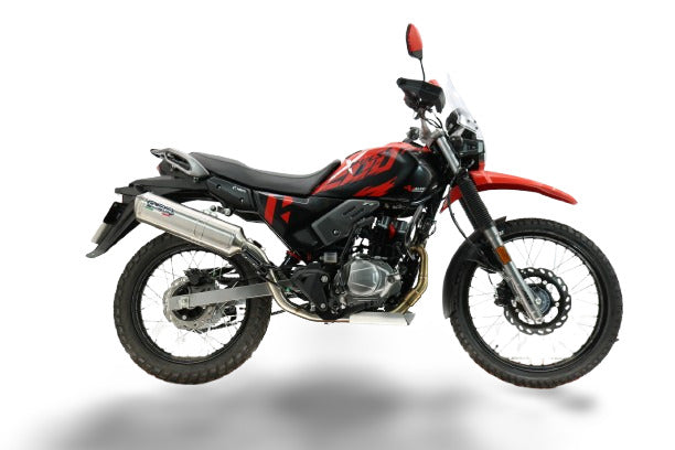 Hero Xpulse 200 4V 2021-2024 Exhaust GPR Full System Satinox