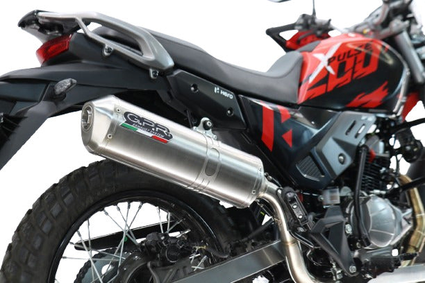 Hero Xpulse 200 4V 2025-2026 Exhaust GPR Full System Satinox