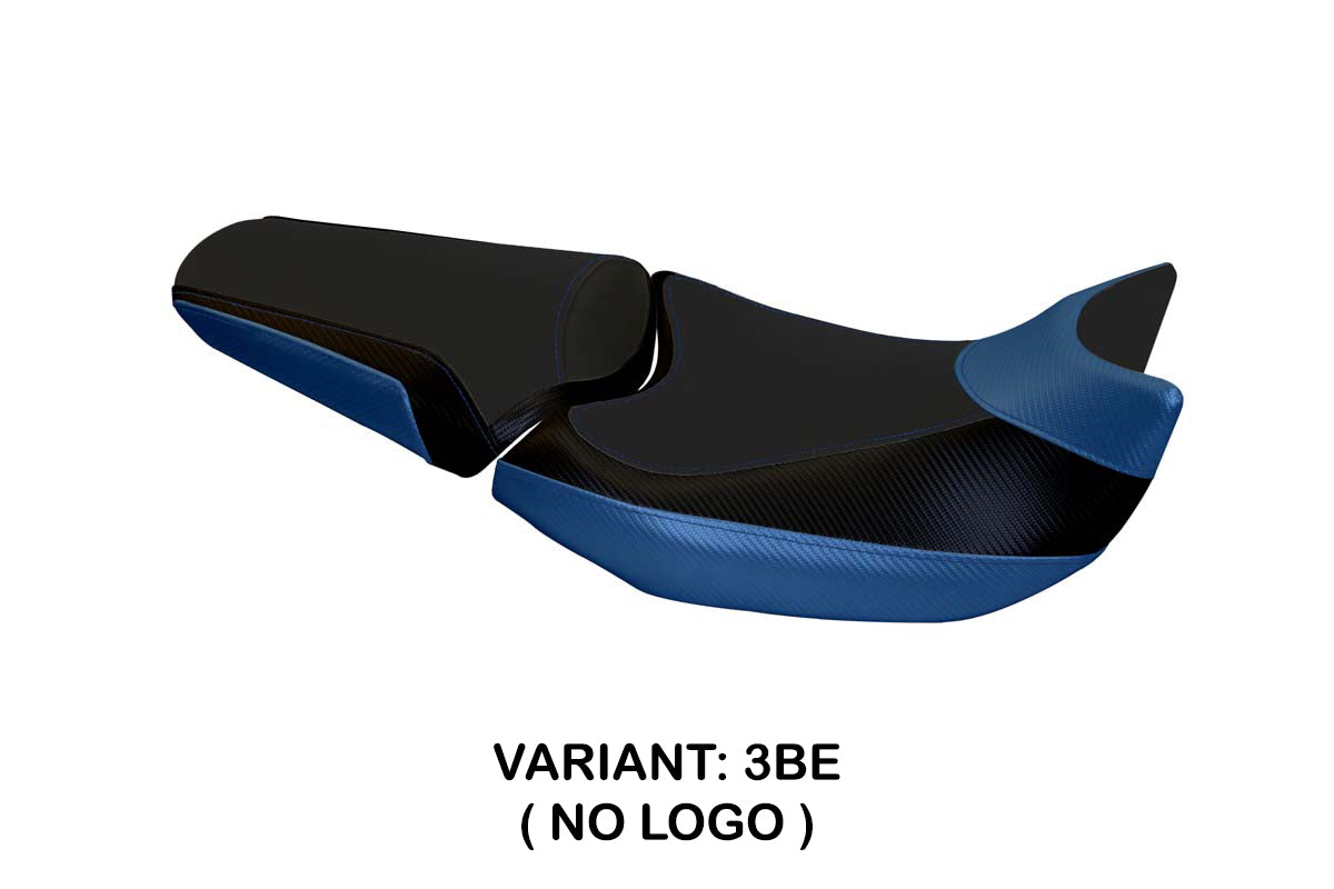 Honda NC700X 2012-2013 Seat Cover Tappezzeria Italia TPZ in Blue and Black