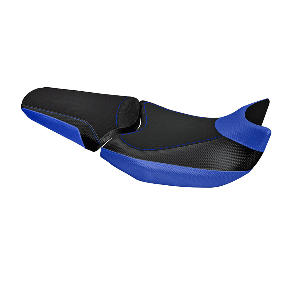 Honda NC750X 2014-2025 Seat Cover Tappezzeria Italia TPZ in Blue and Black