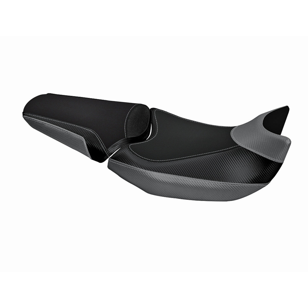 Honda NC750X 2014-2025 Seat Cover Tappezzeria Italia TPZ in Grey and Black