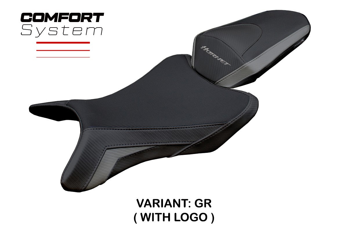 Honda CB 1000 Hornet 2025 Seat Cover Tappezzeria Italia TPZ Comfort Grey Black