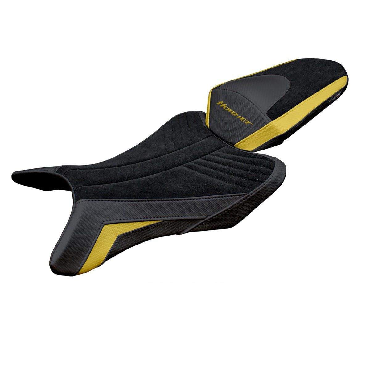 Honda CB 1000 Hornet 2025 Seat Cover Tappezzeria Italia TPZ Velvet Gold Black