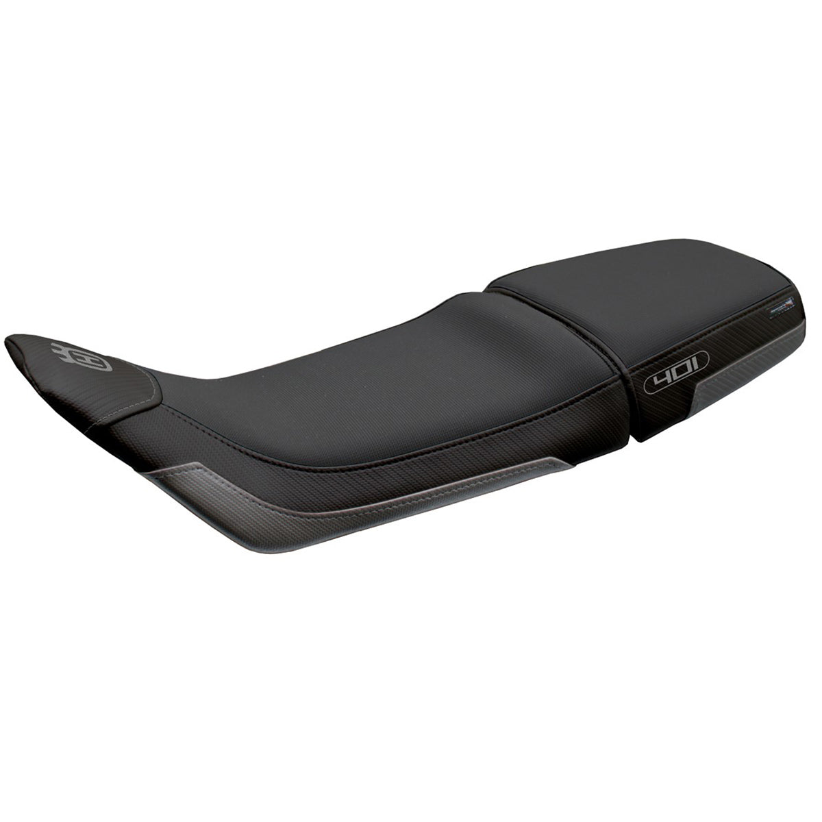 Funda Asiento Husqvarna Svartpilen 401 2018-2023 Tappezzeria Italia TPZ Comfort Gris Negro