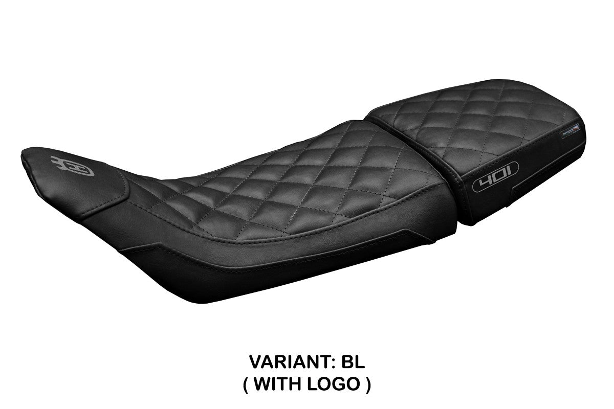 Husqvarna Svartpilen 401 2018-2022 2023 Seat Cover Tappezzeria Italia TPZ Vintage Black
