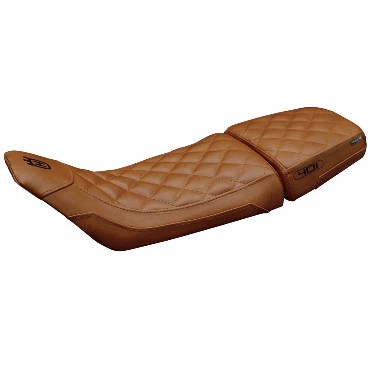 Funda Asiento Husqvarna Svartpilen 401 2018-2022 2023 Tappezzeria Italia TPZ Vintage Marrón