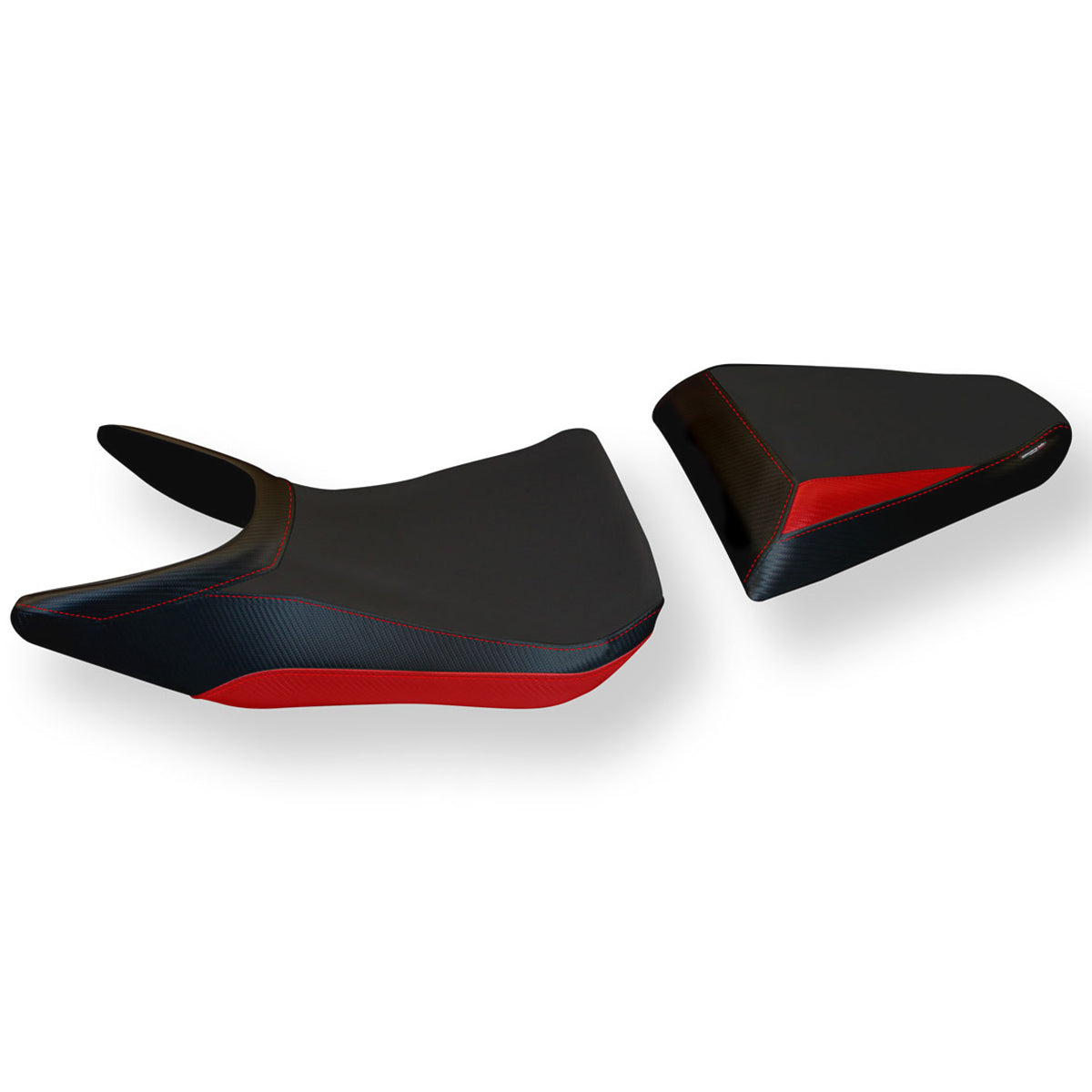 Honda VFR800 2014-2019 Seat Cover Tappezzeria Italia TPZ in Red and Black