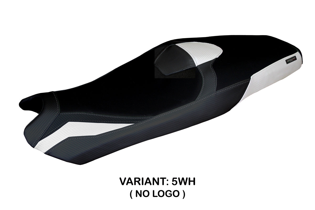 Funda de asiento para Honda X-ADV 750 2021-2024 Tappezzeria Italia TPZ en blanco y negro