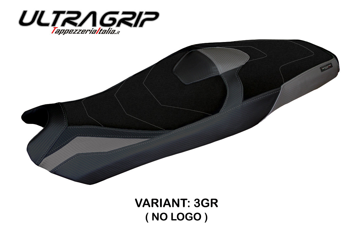 Honda X-ADV 750 2021-2024 Seat Cover Tappezzeria Italia TPZ Ultragrip in Grey and Black