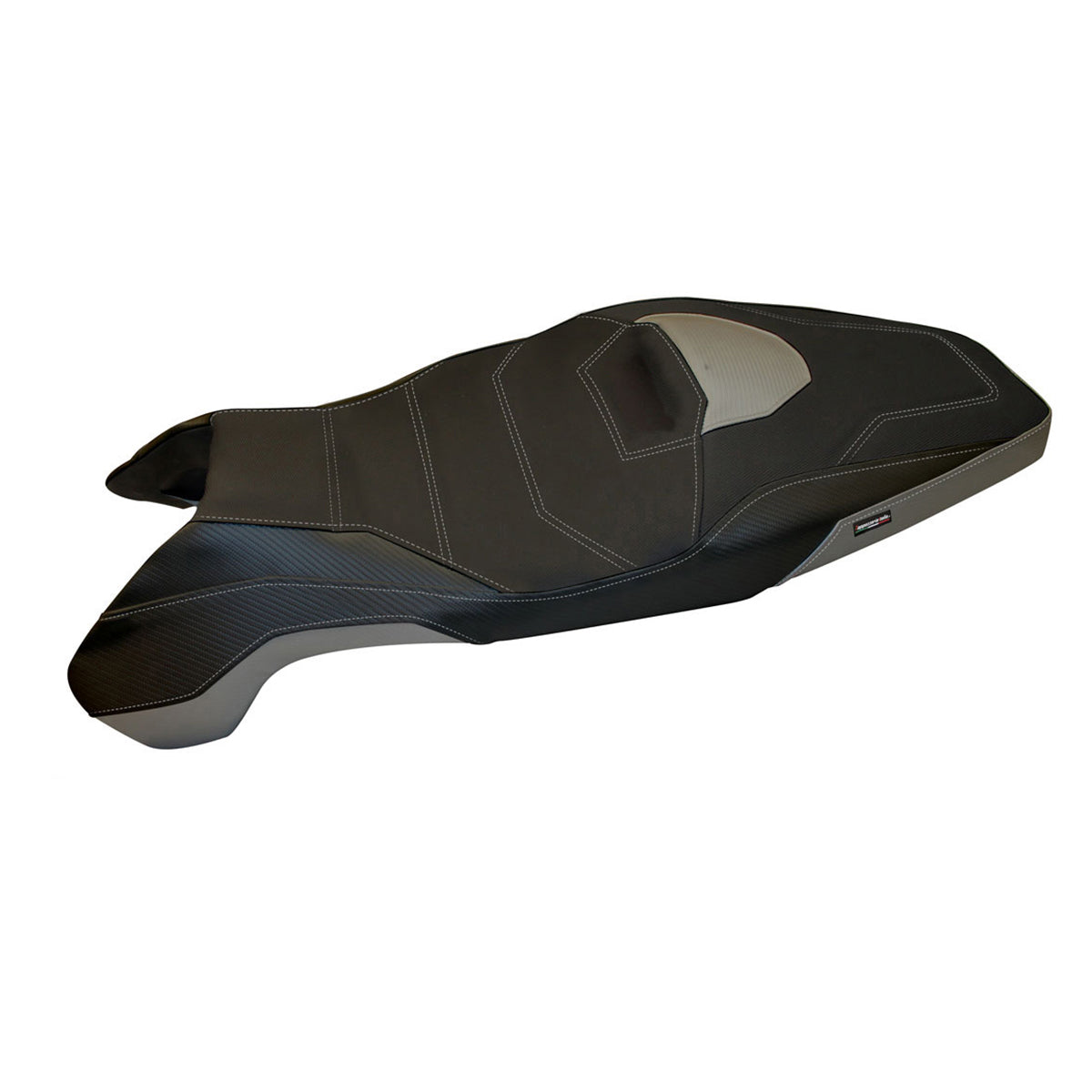 Honda X-ADV 750 2017-2020 Seat Cover Tappezzeria Italia TPZ Ultragrip in Silver and Black
