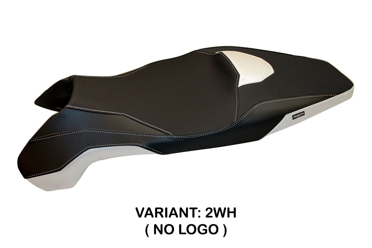 Honda X-ADV 750 2017-2020 Seat Cover Tappezzeria Italia TPZ in White and Black