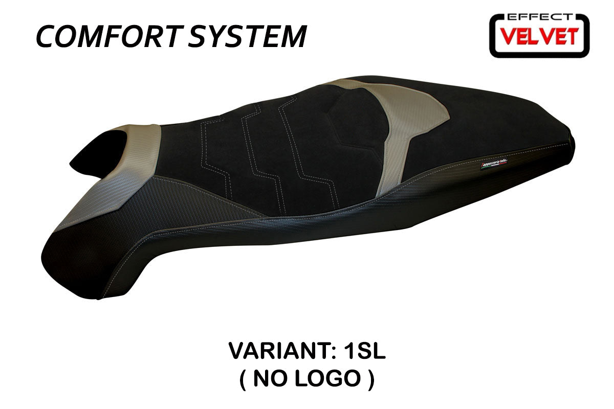 Honda X-ADV 750 2017-2020 Seat Cover Tappezzeria Italia TPZ Comfort in Silver and Black