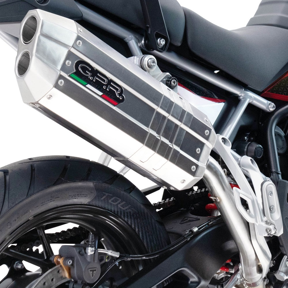 BMW R1200GS - Adventure 2005-2009 Exhaust GPR Slip-on Hyper Sonic Inox