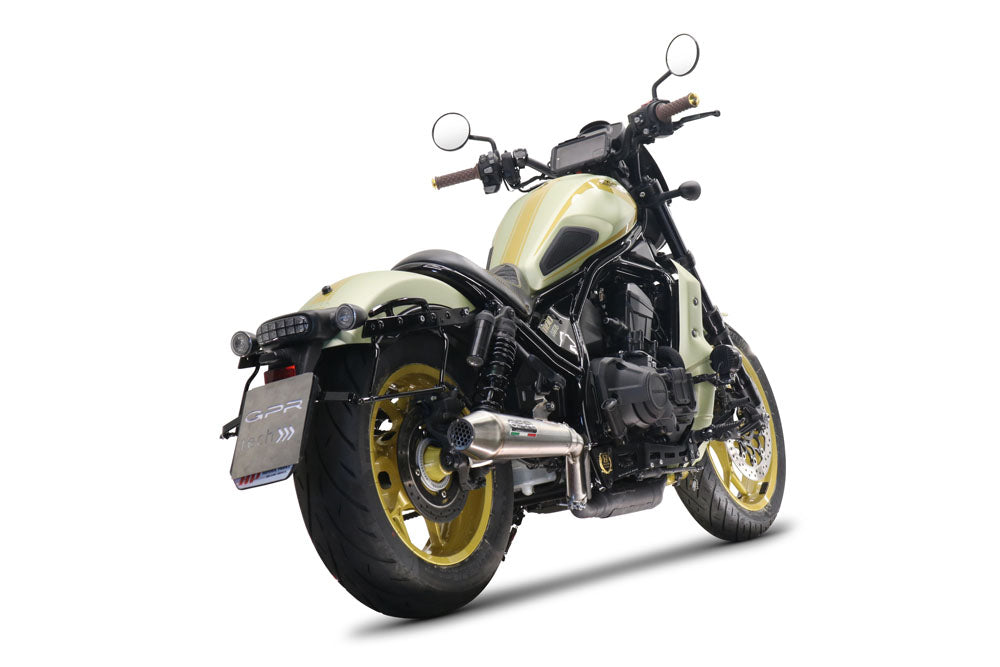 Honda Cmx 1100 Rebel 2021-2024 Exhaust GPR Slip-on Ultracone