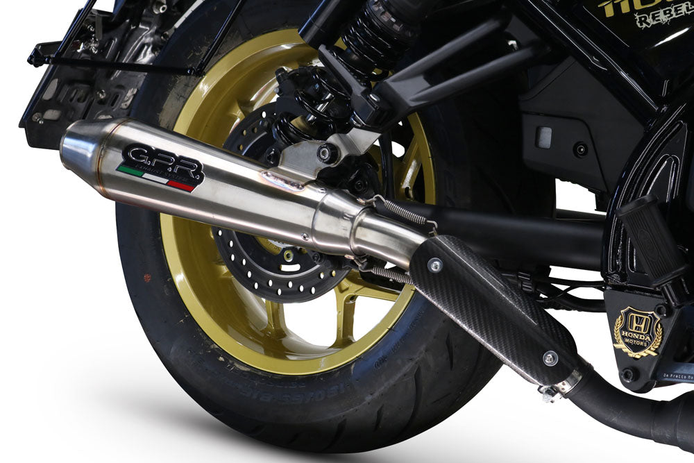Honda Cmx 1100 Rebel 2021-2024 Exhaust GPR Slip-on Ultracone