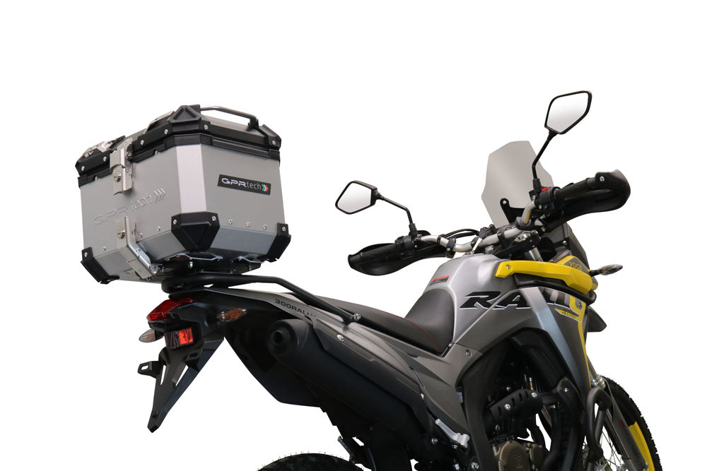 Voge 300 Rally 2025-2026 GPR Tech 26L Aluminum Top Case, Silver with Mounting Plate - photo 4