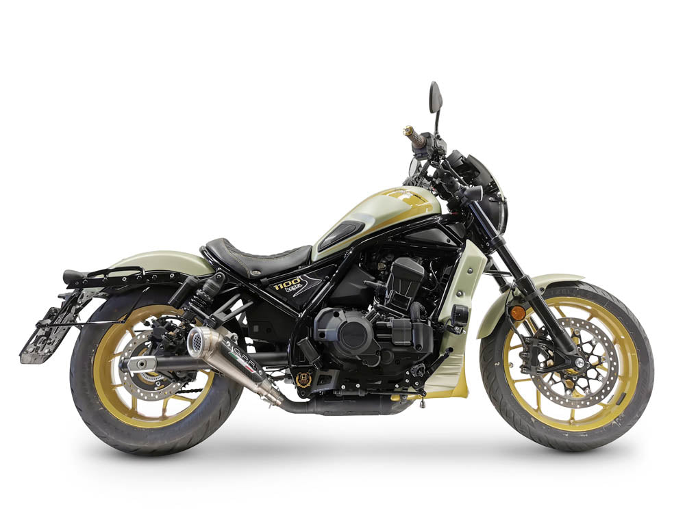Honda Rebel 1100 2021-2024 Exhaust GPR Slip-on Powercone Evo