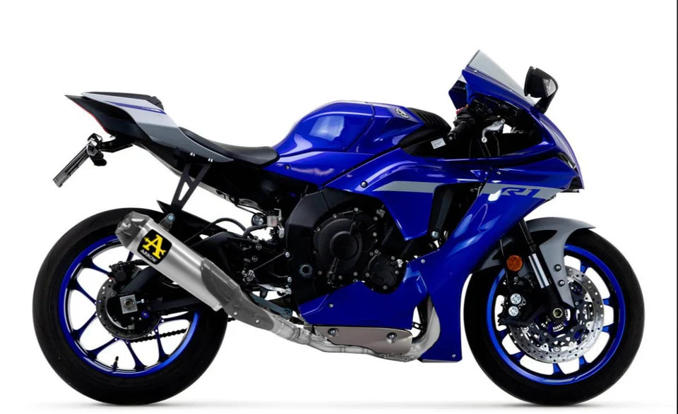 71211ckz Arrow Competition EVO-2 Full Titanium Exhaust - 2015-2025 Yamaha YZF-R1 R1S R1M