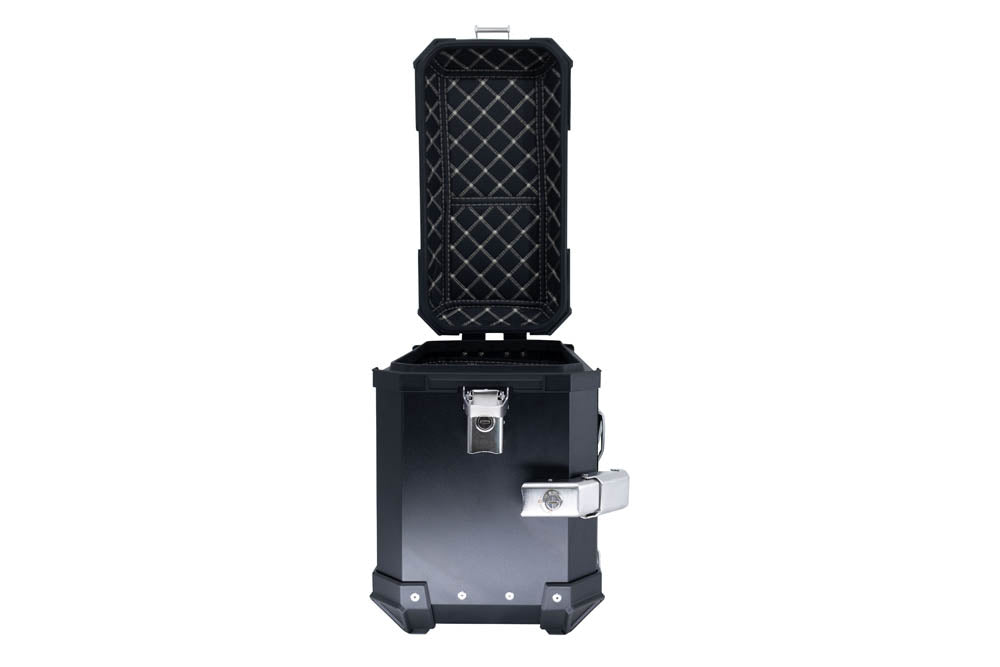 Benelli TRK 502 X 2021-2024 GPR Tech 38+38L Aluminum Side Cases, Black with Pannier Holders - photo 15