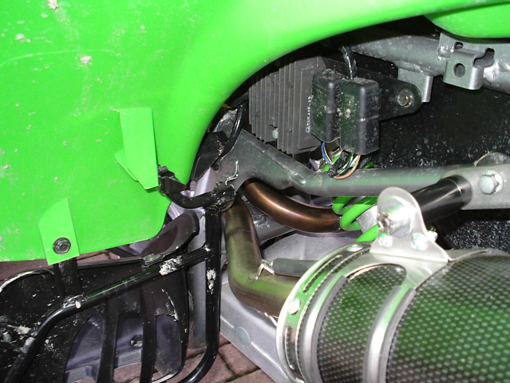 Kawasaki KFX700 2004-2011 Exhaust GPR Double Full System Deeptone Atv - photo 6