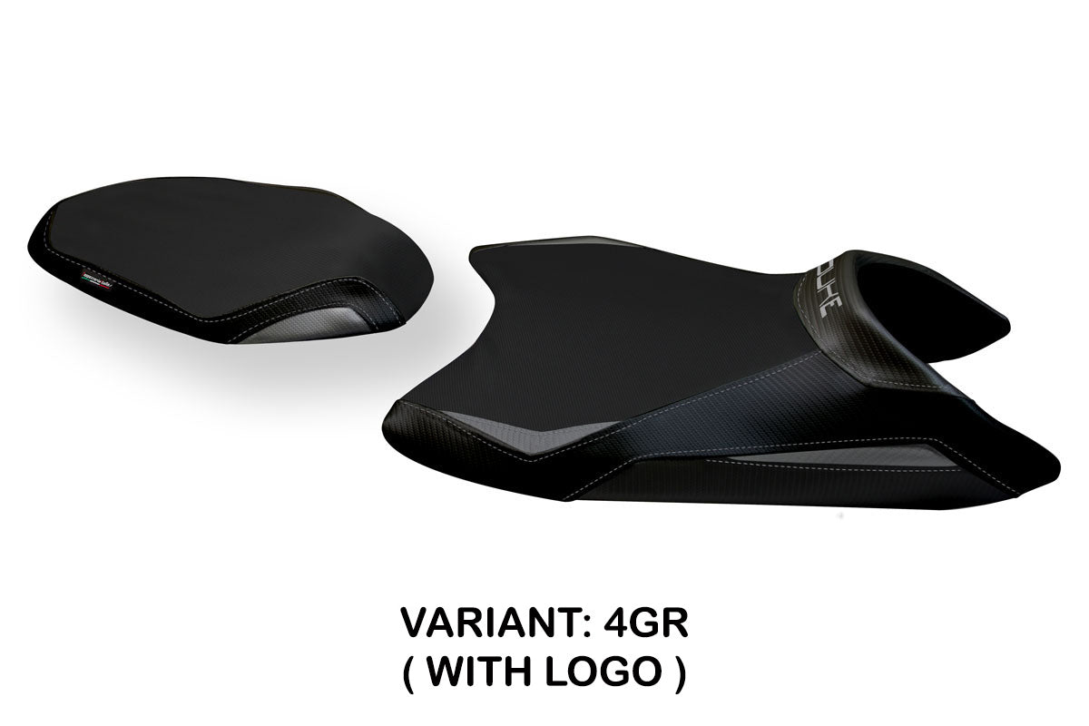 KTM 890 Duke 2021-2024 Seat Cover Tappezzeria Italia TPZ in Grey and Black