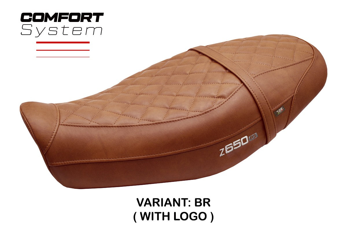 Kawasaki Z650RS 2022-2026 Seat Cover TPZ Italia Comfort Brown