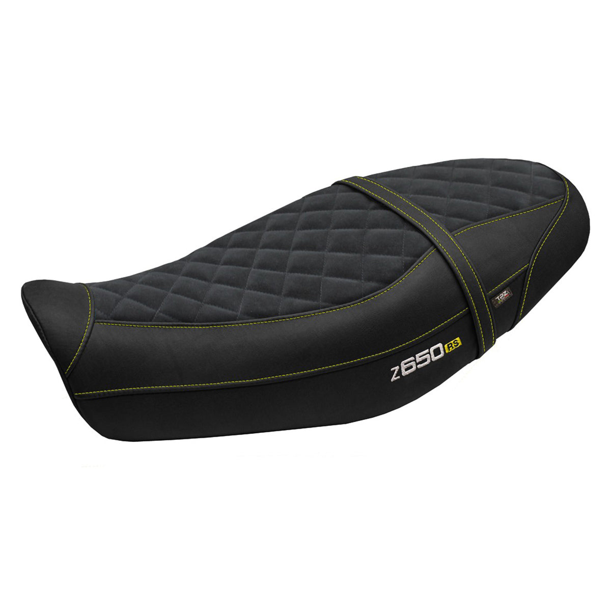 Kawasaki Z650RS 2022-2026 Seat Cover TPZ Italia Velvet Yellow Black