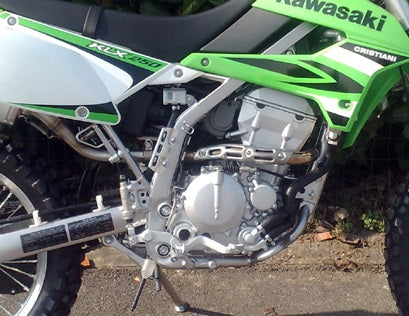 Kawasaki KLX250R 1994-2007 Exhaust GPR Slip-on Furore Nero